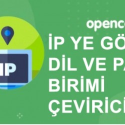 İP ye Göre Dil ve Para Birimi Çeviri Modülü İP ye Göre Dil ve Para Birimi Çeviri Modülü