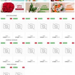 Opencart Journal Çiçekçi Tam Paket Opencart Journal Çiçekçi Tam Paket