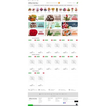 Opencart Journal Çiçekçi Tam Paket Opencart Journal Çiçekçi Tam Paket