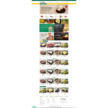 Opencart Pastane - Pasta - Unlu Mamülleri - Market Tema Opencart Pastane - Pasta - Unlu Mamülleri - Market Tema