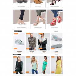 Opencart Ayakkabı - Giyim - Market Tema Opencart Ayakkabı - Giyim - Market Tema