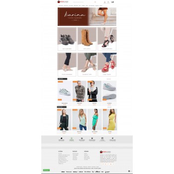 Opencart Ayakkabı - Giyim - Market Tema Opencart Ayakkabı - Giyim - Market Tema